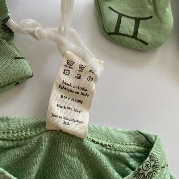 Kate Quinn Bamboo Gemini Baby Set 0-3 Months - Picture 8 of 8